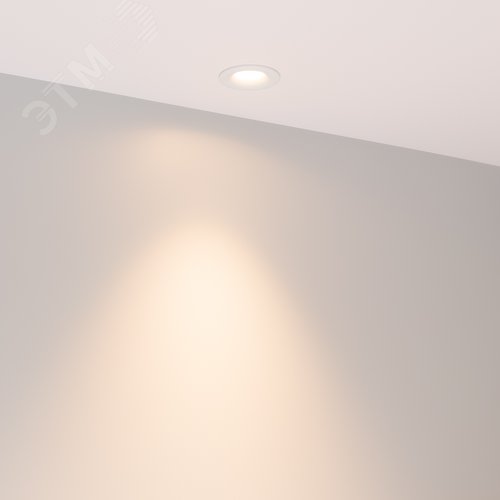 Изображение товара Светильник MS-FOGGY-BUILT-R45-5W Warm3000 WH 36 deg 230V IP54 металл 5 лет (шт)