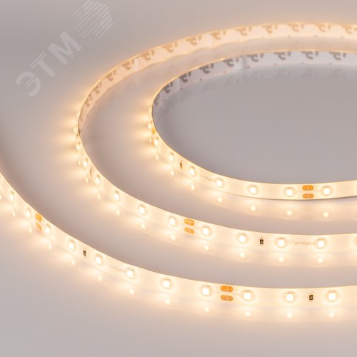 Изображение товара Лента светодиодная 7,2 Вт/м 24В IP65 3000K 60LED/м RT/RTW-A60-8mm SMD 2835 5 м (м)