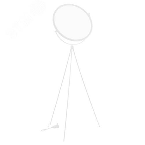 Изображение товара Светильник светодиодный SP-LUNAR-FLOOR-D660-35W Dim-to-Warm (WH, 120 deg, 230V) (ARL, IP20 Металл, 5 лет) (шт)