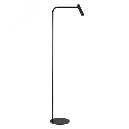 Изображение товара Светильник SP-VERDI-FLOOR-3W Warm3000 BK 20 deg 230V IP20 металл 3 года (шт)
