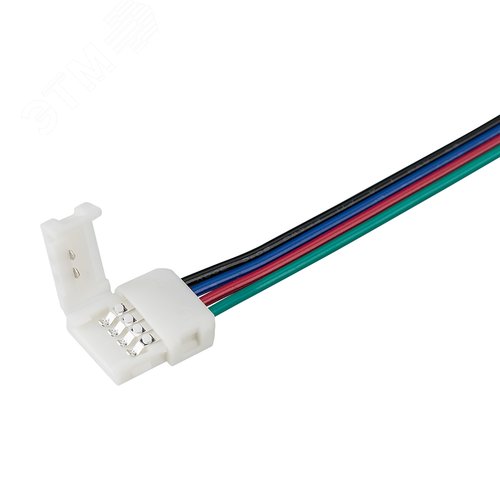 Коннектор выводной FIX-RGB-10мм-150мм-X1 (4-pin) (ARL, -) артикул ...