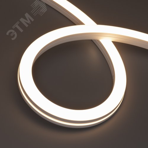 Изображение товара Лента герметичная MOONLIGHT-SIDE-X280-20x20mm 24V Warm3000 10 W/m, IP67, 15m, wire x1, вывод боковой, 5 лет (м)