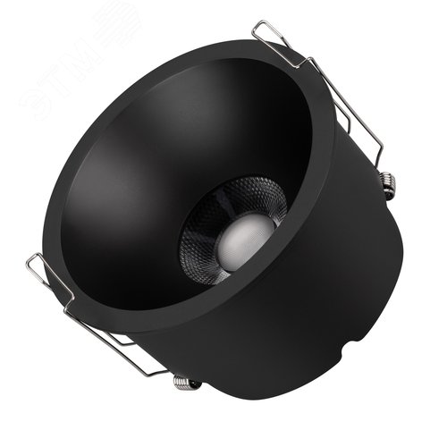 Изображение товара Светильник MS-HARBOR-R123-20W Warm3000 BK 50 deg 230V IP20 металл 5 лет (шт)