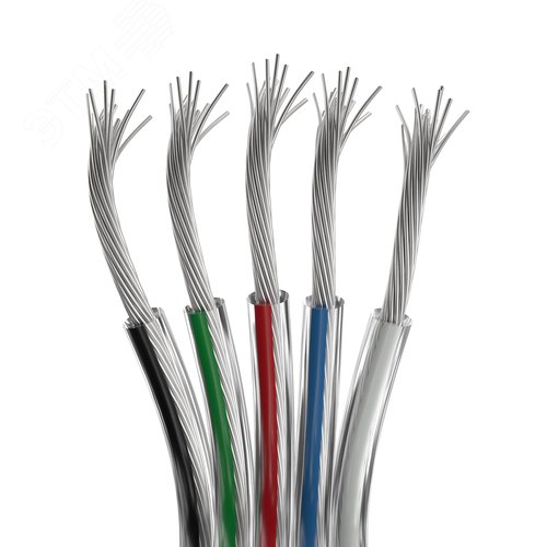 Изображение товара Шлейф питания ARL-20AWG-CLEAR-5Wire-CU (м)