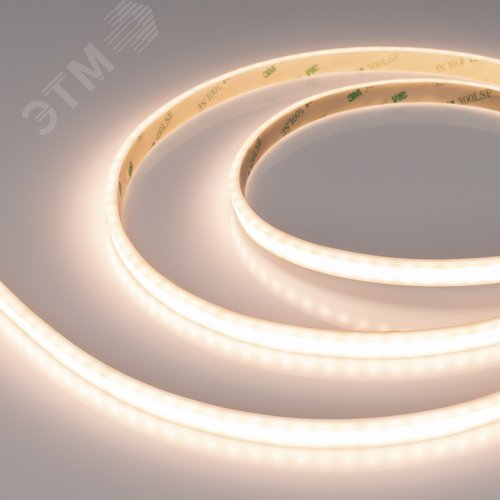 Изображение товара Лента светодиодная 9,6 Вт/м 24В IP67 3000K 120LED/м UL/RTW-A120-8-10mm SMD 2835 5 м (м)