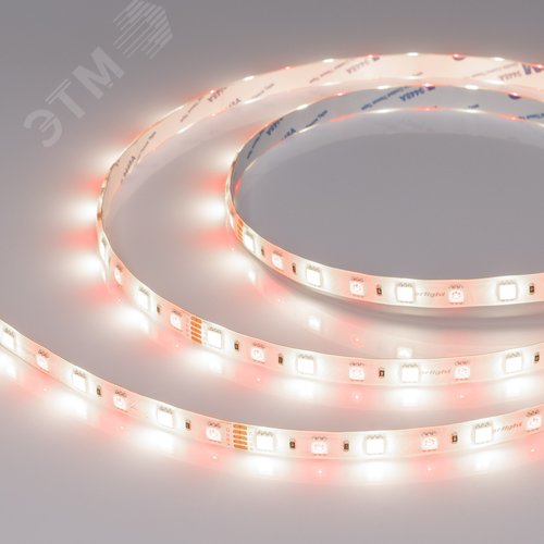 Изображение товара Лента светодиодная 14,4 Вт/м 24В IP65 RGBW 60LED/м RT/RTW-B60-10mm SMD 5060 5 м (м)