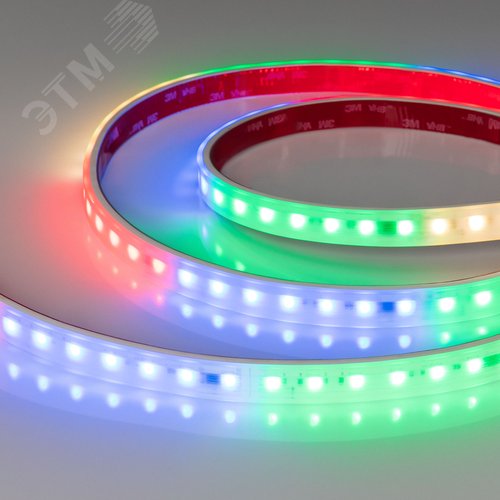 Изображение товара Лента светодиодная 17 Вт/м 24В IP67 RGBW 70LED/м DMX-PS-B70-14mm SMD 5060 5 м (м)