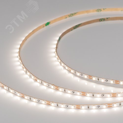 Изображение товара Лента светодиодная 8,3 Вт/м 12В IP20 5000K 120LED/м MICROLED-M120-3.5mm SMD 2216 3 м (м)