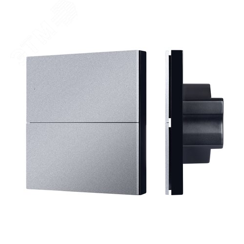 Изображение товара Панель управления кнопочная INTELLIGENT SMART-ZB-801-22-1G-4SC-MULTI-IN Silver 230V IARL, IP20, пластик, 5 лет (шт)