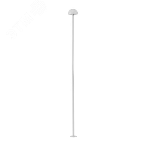 Изображение товара Светильник KT-ENOKI-BOLL-H1000-2W Warm3000 (WH, 100 deg, 24V) (ARL, IP65 Металл, 3 года) (шт)