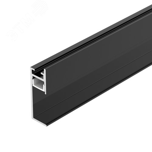 Изображение товара Профиль PLINTUS-H35-F-2000 BLACK (Алюминий) (м)