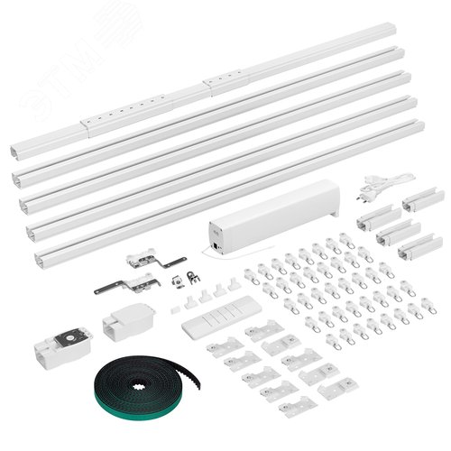 Изображение товара Карниз для штор с электроприводом CNK-M1-TY-RF-5M (Arlight, IP20 Металл, 5 лет) (компл)