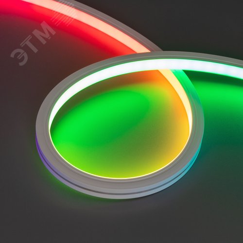 Изображение товара Лента герметичная DMX MOONLIGHT-TOP-B84-13x12мм 24V RGB-PX7 18 W/m, IP67, 5м, wire x2 силикон (м)