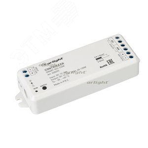 Контроллер SMART-K31-CDW (12-24V, 2x5A, 2.4G) (ARL, IP20 Пластик, 5 лет)