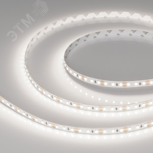 Изображение товара Лента светодиодная 9.6 Вт/м 12В 5000K IP20 120LED/м RT-A120-8-11mm SMD 2835 5 м (м)