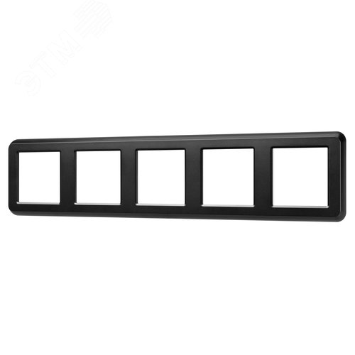 Изображение товара Рамка пластиковая FRM-VERSA-PL-5-BK (шт)