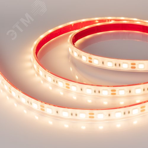 Изображение товара Лента светодиодная 14.4 Вт/м 12В 3000K IP68 60LED/м RTW-B60-10-13mm SMD 5060 5 м герметичная (м)