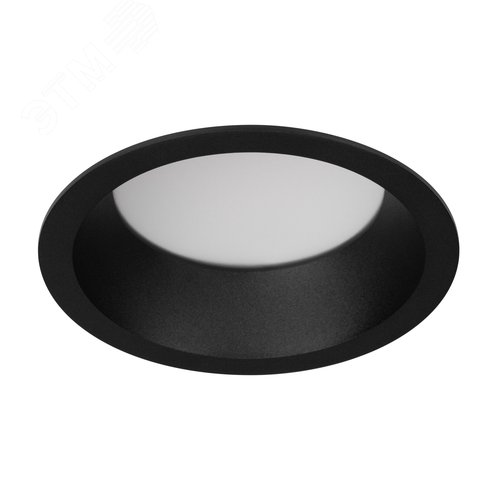 Изображение товара Светильник MS-DROP-BUILT-R137-24W Warm3000 BK 90 deg 230V IP54 металл 5 лет (шт)