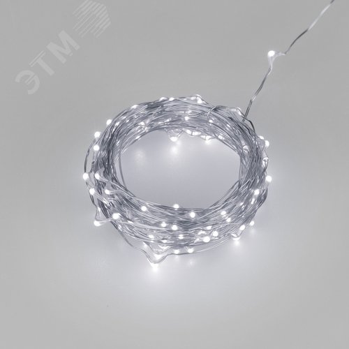 Изображение товара Гирлянда светодиодная ARD-DEW-HOME-10000-CLEAR-100LED-LIVE White6000 5V, USB, ПДУ Ardecoled, IP20 (шт)