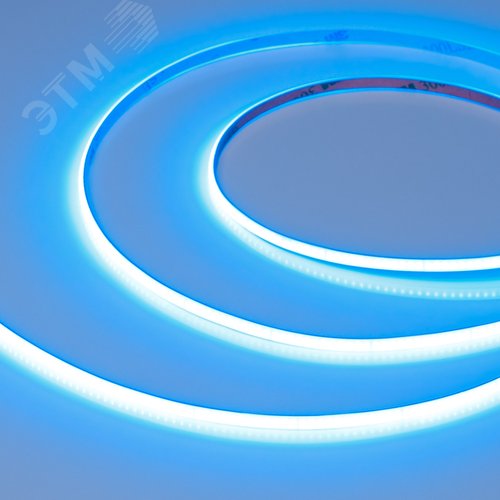 Изображение товара Лента светодиодная 4 Вт/м 24В Синий IP20 480LED/м COB-X480-4mm CSP 5 м (м)