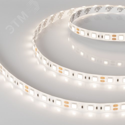 Изображение товара Лента светодиодная 14,4 Вт/м 12В IP65 4000K 60LED/м RT/RTW-B60-10-13mm SMD 5060 5 м (м)
