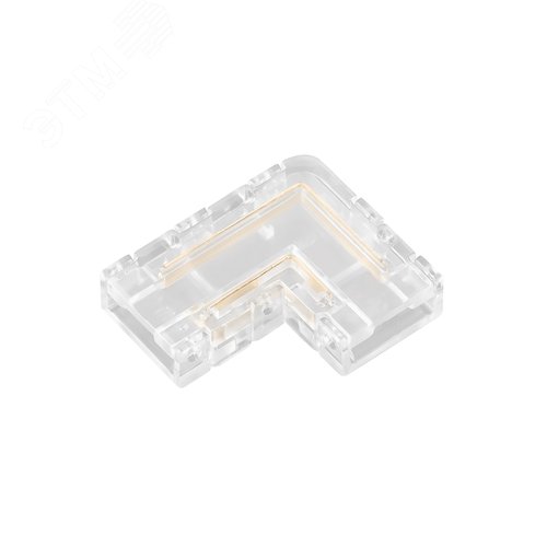 Изображение товара Коннектор угловой FIX-MONO-8mm-2pin-STS (Прозрачный) (шт)