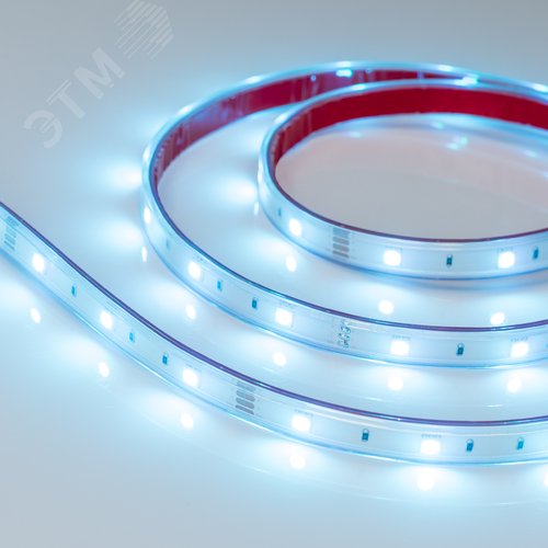 Изображение товара Лента светодиодная 7,2 Вт/м 12В IP67 RGB 30LED/м RT/RTW-B30-10-13mm SMD 5060 5 м (м)