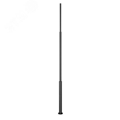 Изображение товара Опора освещения фланцевая OXOR-OT3-D108-L4000 BK ARL, сталь (шт)