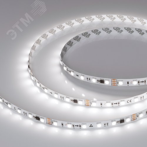Изображение товара Лента светодиодная 15 Вт/м 24В IP20 6000K 60LED/м SPI-B60-10mm SMD 5060 5 м (м)