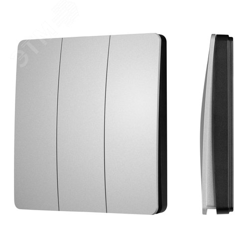 Изображение товара Панель управления кнопочная INTELLIGENT KINETIC-801-22-3G-WP-SUF Silver No battery, IP67, 433Mhz IARL, IP67 пластик, 3 года (шт)