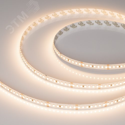 Изображение товара Лента светодиодная 17 Вт/м 24В IP20 3000K 168LED/м UL-A168-10mm SMD 2835 5 м (м)