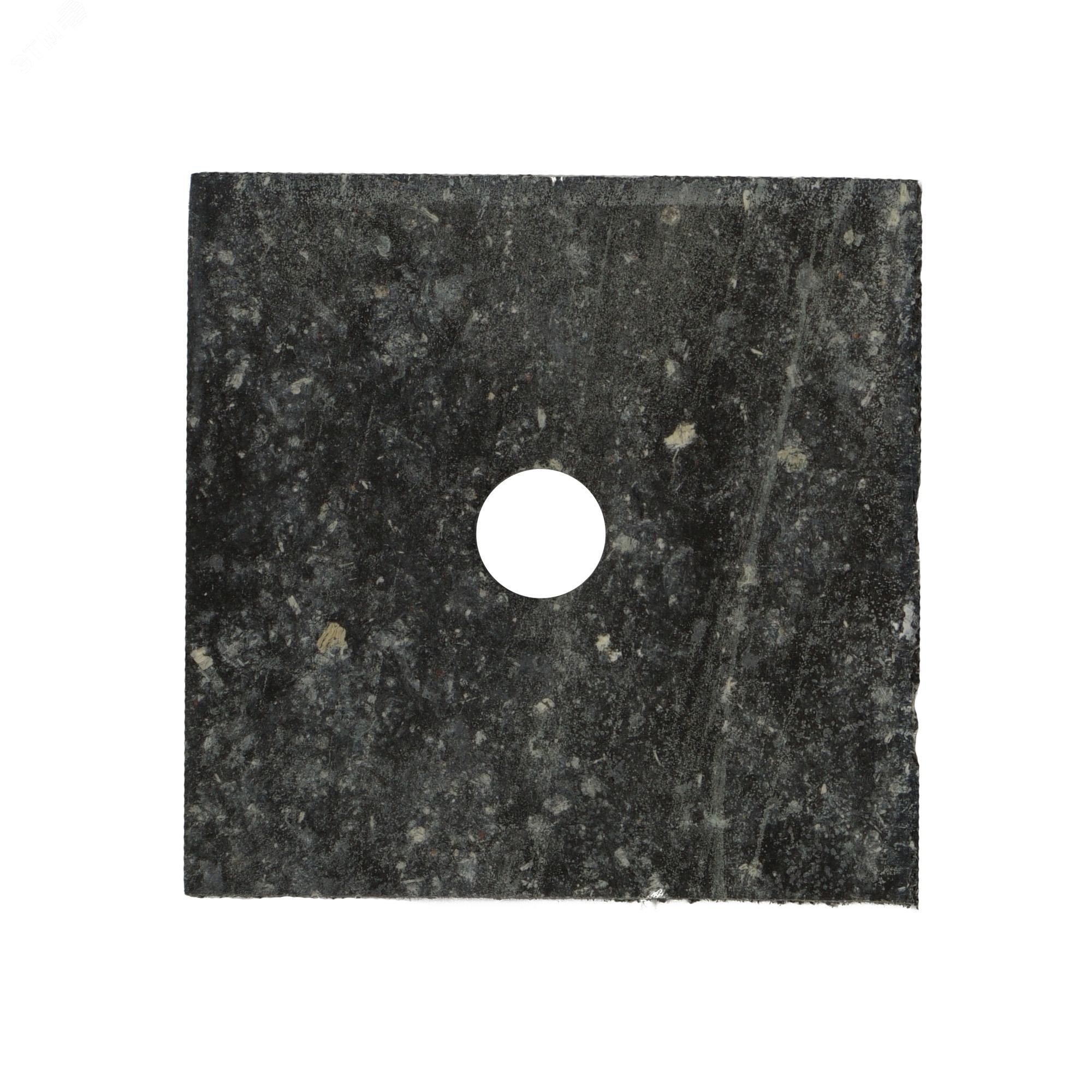 Изображение товара Паронитовая теплоизоляционная прокладка 50х50х2мм (100 шт.)