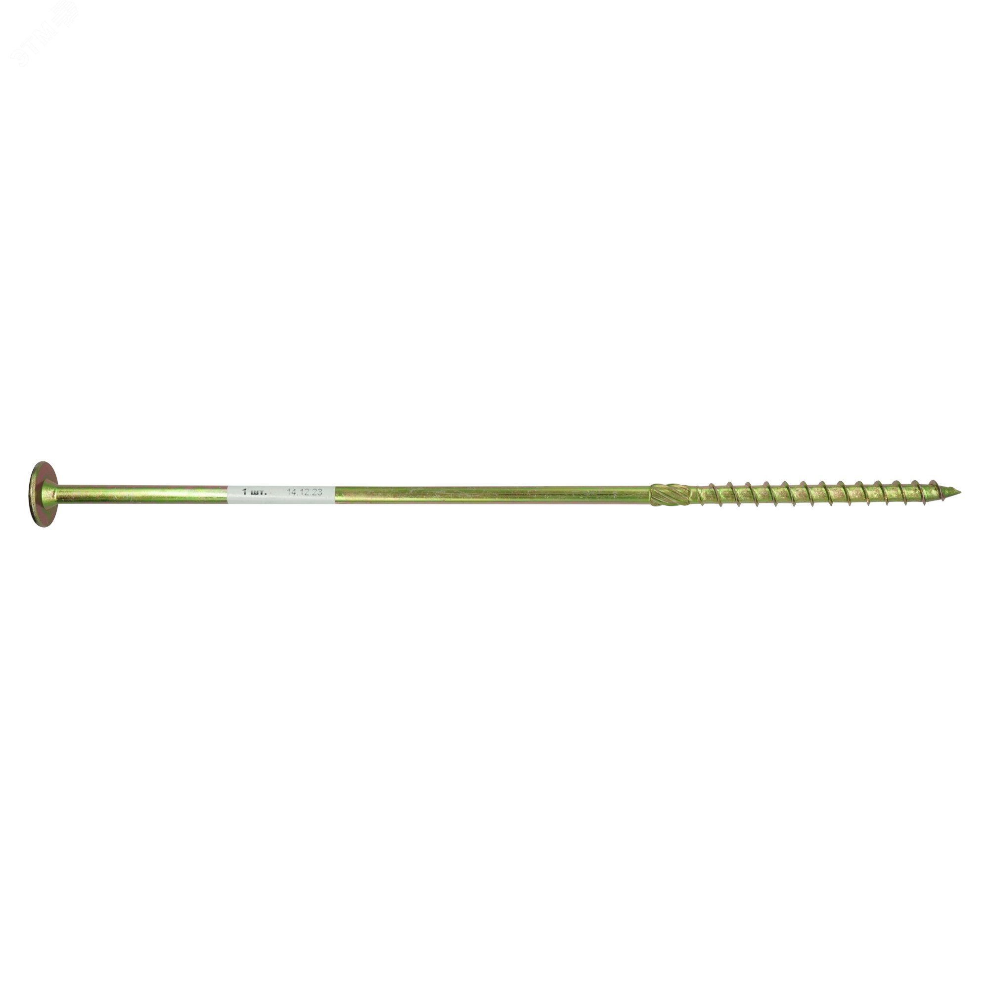 Изображение товара Шуруп конструкционный, для дерева, прессшайба TORX 40, ж/п 8x280 (1шт.) (шт)