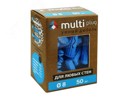 Дюбель универсальный Multi Plug 8x32мм синий (50шт) 76091197 Европартнер - превью 5