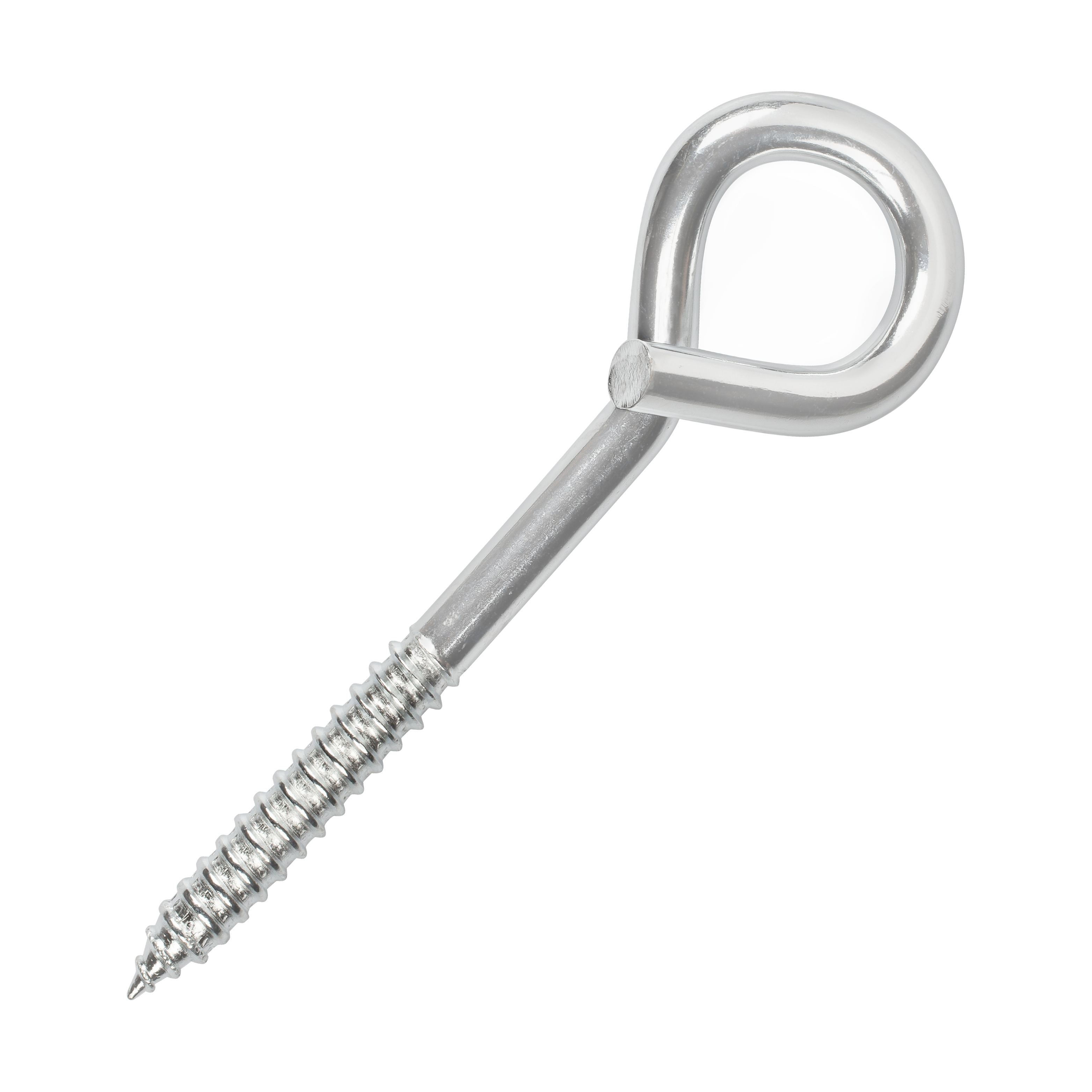 Крюк-шуруп завитой 7х100  оцинкованный (2 шт.)