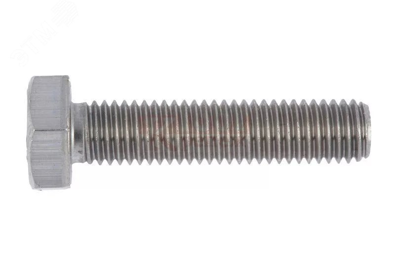 Изображение товара Болт DIN 933 М6х50 из нержавеющей стали A2 50 шт. Технический крепеж