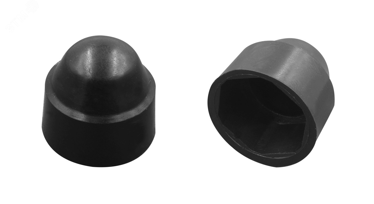 Колпачок на болт/гайку M12 пластиковый черный (16 шт.) 5 0221 2 Европартнер