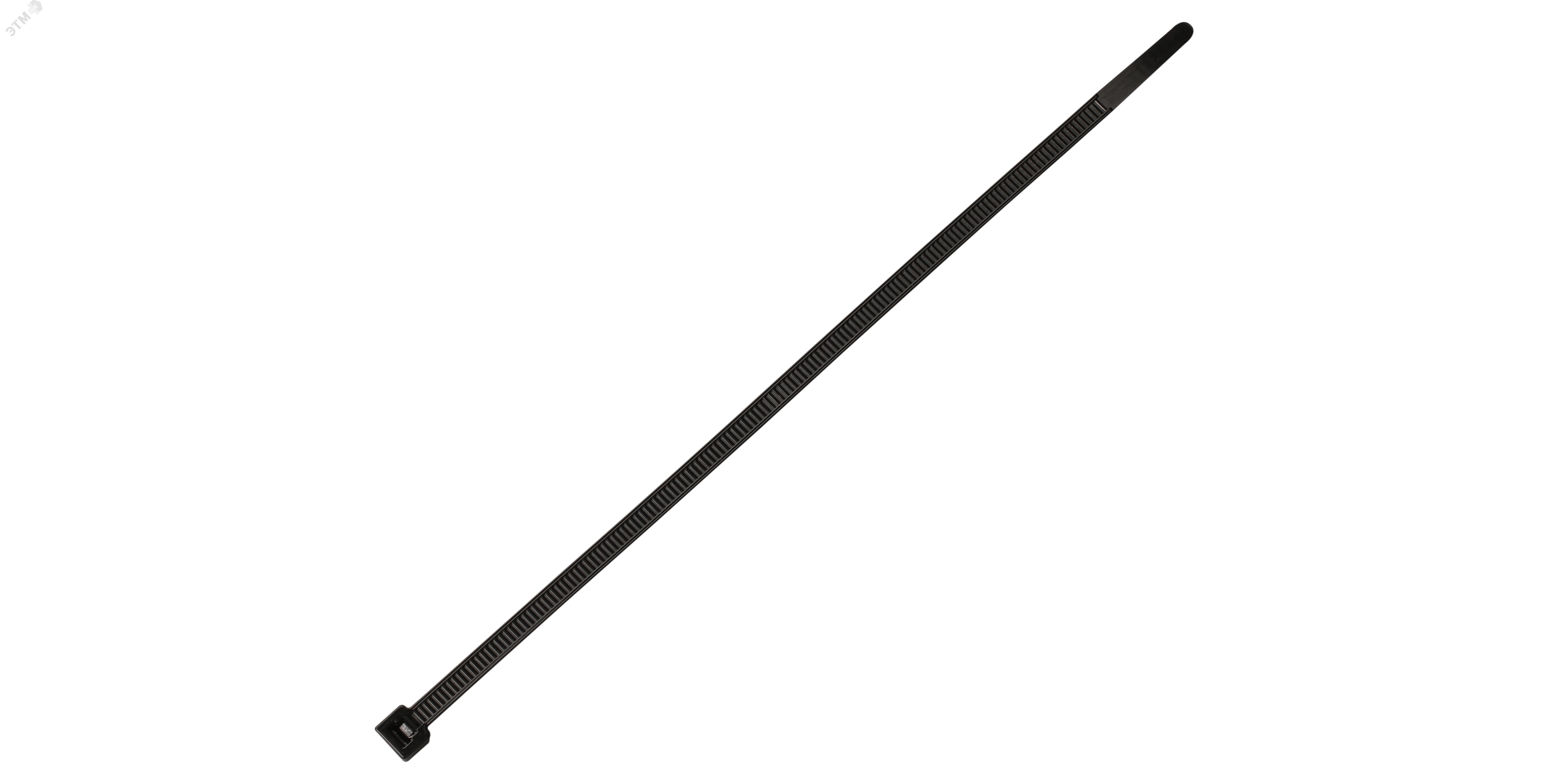 Изображение товара Стяжка нейлоновая 4.8х300 черная атмосферостойкая (20 шт) (упак)