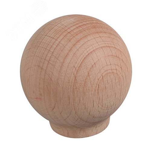 Ручка мебельная деревянная D35 шар (1 шт.) 0 1871 5 Европартнер