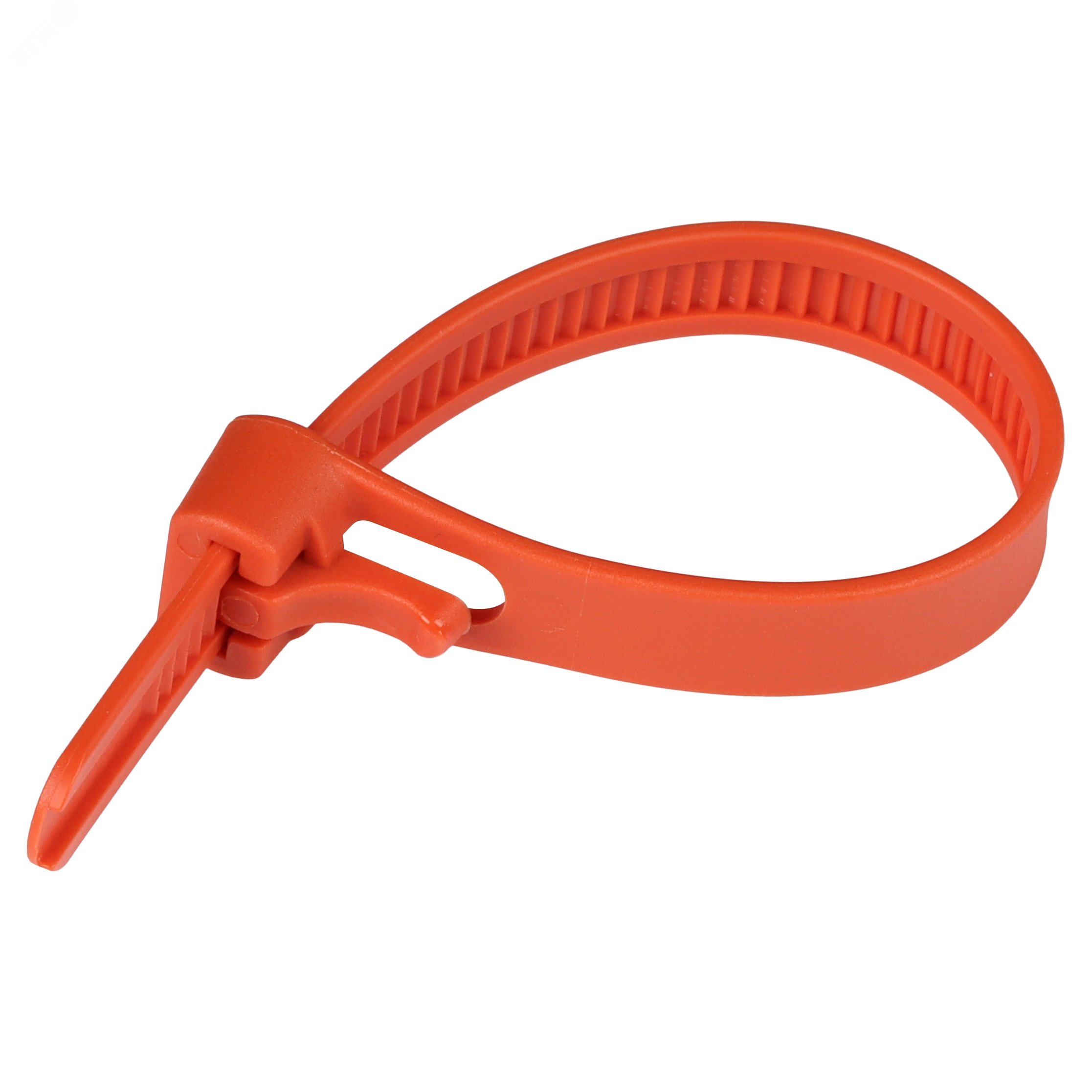 Изображение товара Набор стяжек многоразовых нейлоновых PRM 7,5х200, белая, синяя, оранжевая (15 шт.) (упак)