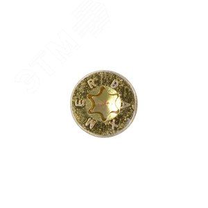 Саморез конструкционный по дереву 8х220 TX 40 с фрезой, желтопассивированный, потайная головка (1 шт.) - фото 4