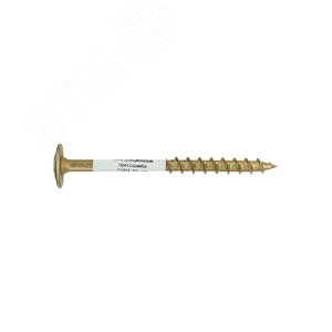 Шуруп конструкционный, для дерева, прессшайба TORX 40, ж/п 8x100 (1шт.) - фото 1