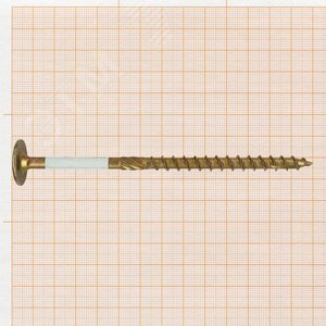 Шуруп конструкционный, для дерева, прессшайба TORX 40, ж/п 8x140 (1шт.) - фото 2