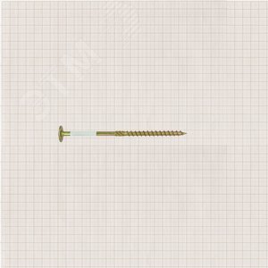 Шуруп конструкционный, для дерева, прессшайба TORX 40, ж/п 8x160 (1шт.) - фото 2