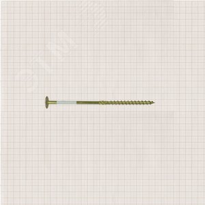 Шуруп конструкционный, для дерева, прессшайба TORX 40, ж/п 8x180 (1шт.) - фото 2