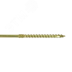 Шуруп конструкционный, для дерева, прессшайба TORX 40, ж/п 8x240 (1шт.) - фото 3