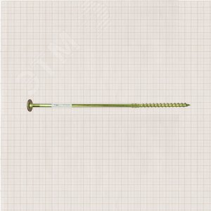 Шуруп конструкционный, для дерева, прессшайба TORX 40, ж/п 8x260 (1шт.) - фото 2