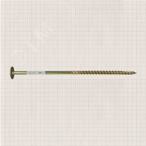 Шуруп конструкционный, для дерева, прессшайба TORX 40, ж/п 8x300 (1шт.) - фото 2