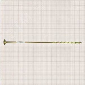 Шуруп конструкционный, для дерева, прессшайба TORX 40, ж/п 8x320 (1шт.) - фото 2