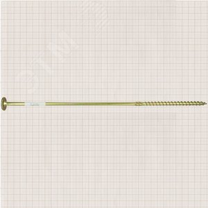 Шуруп конструкционный, для дерева, прессшайба TORX 40, ж/п 8x340 (1шт.) - фото 2